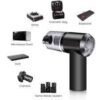 Powerful Rechargeable 3-in-1 Dual Mode Cordless Handheld Vacuum Cleaner with LED Light - Black - Image 5