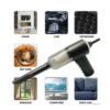 Powerful Rechargeable 3-in-1 Dual Mode Cordless Handheld Vacuum Cleaner with LED Light - Black - Image 7