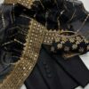 New Fancy 4-Piece Dress Collection – Kataan Silk Shirt & Trouser with Embroidered Organza Dupatta and Clutch - Image 11