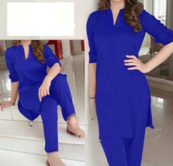 2-Piece Unstitched Kataan Silk Suit for Women – Shirt & Trouser