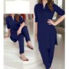 2-Piece Unstitched Kataan Silk Suit for Women – Shirt & Trouser - Image 8