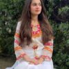 New Women’s Collection - Handmade Zaari Beads & Gotta Work Organza Shirt with Matching Organza Dupatta – Unstitched 2-Piece Dress - Image 7