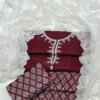 3PC Soft Cotton Lawn Dress – Sequin Embroidered Shirt, Contrasting Chiffon Dupatta & Trouser - Image 7