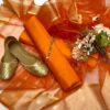 Fancy Unstitched Suit for Girls – Kataan Silk Shirt & Trouser with Organza Zari Dupatta and Golden Khussa - Image 7
