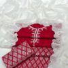 3PC Soft Cotton Lawn Dress – Sequin Embroidered Shirt, Contrasting Chiffon Dupatta & Trouser - Image 4