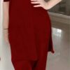 2-Piece Unstitched Kataan Silk Suit for Women – Shirt & Trouser - Image 13