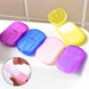 Travel Disposable Paper Soap - Scented Mini Soap Sheets (20pcs) for Hand and Bath Cleaning - Image 7