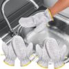 Reusable Waterproof Dishwashing Gloves – Heat-Resistant Kitchen Cleaning Gloves - Image 4