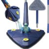 Triangle 360° Rotating Microfiber Mop – Extendable & Adjustable - Image 2