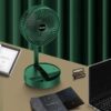 Portable Rechargeable USB Table Fan – Foldable, Silent, 3-Speed Adjustable Desk Fan - Image 2