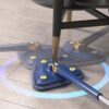 Triangle 360° Rotating Microfiber Mop – Extendable & Adjustable - Image 3