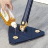 Triangle 360° Rotating Microfiber Mop – Extendable & Adjustable - Image 5