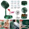 Portable Rechargeable USB Table Fan – Foldable, Silent, 3-Speed Adjustable Desk Fan - Image 5