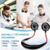 Rechargeable Mini USB Fan – 3-Speed Portable Cooling - Image 2