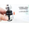 360° Rotatable Sink Faucet Sprayer – Anti-Splash Nozzle with Flexible Hose - Image 6