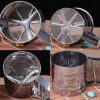 Stainless Steel Flour Sifter Cup – 9.5” Manual Sieve with Handle & Measuring Scale - Image 4