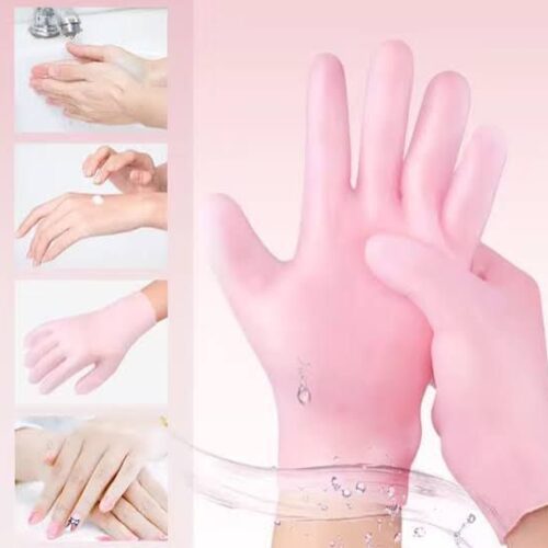 Silicone gel gloves